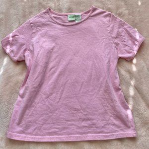 light pink y2k baby tee